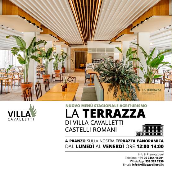 Nuovo Menù Stagionale Villa Cavalletti