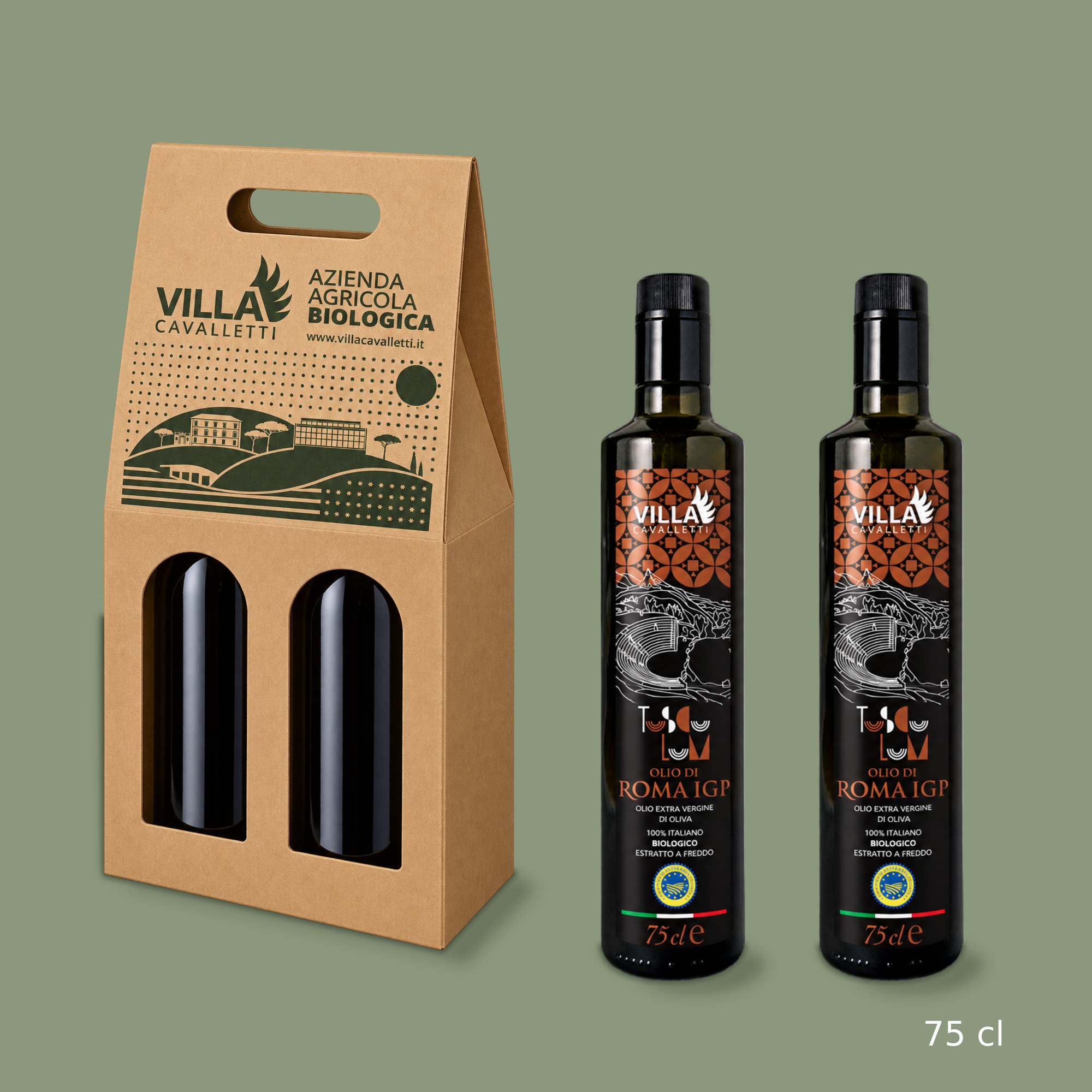 DOPPIO TUSCULUM OLIO DI ROMA IGP ed. TERRA