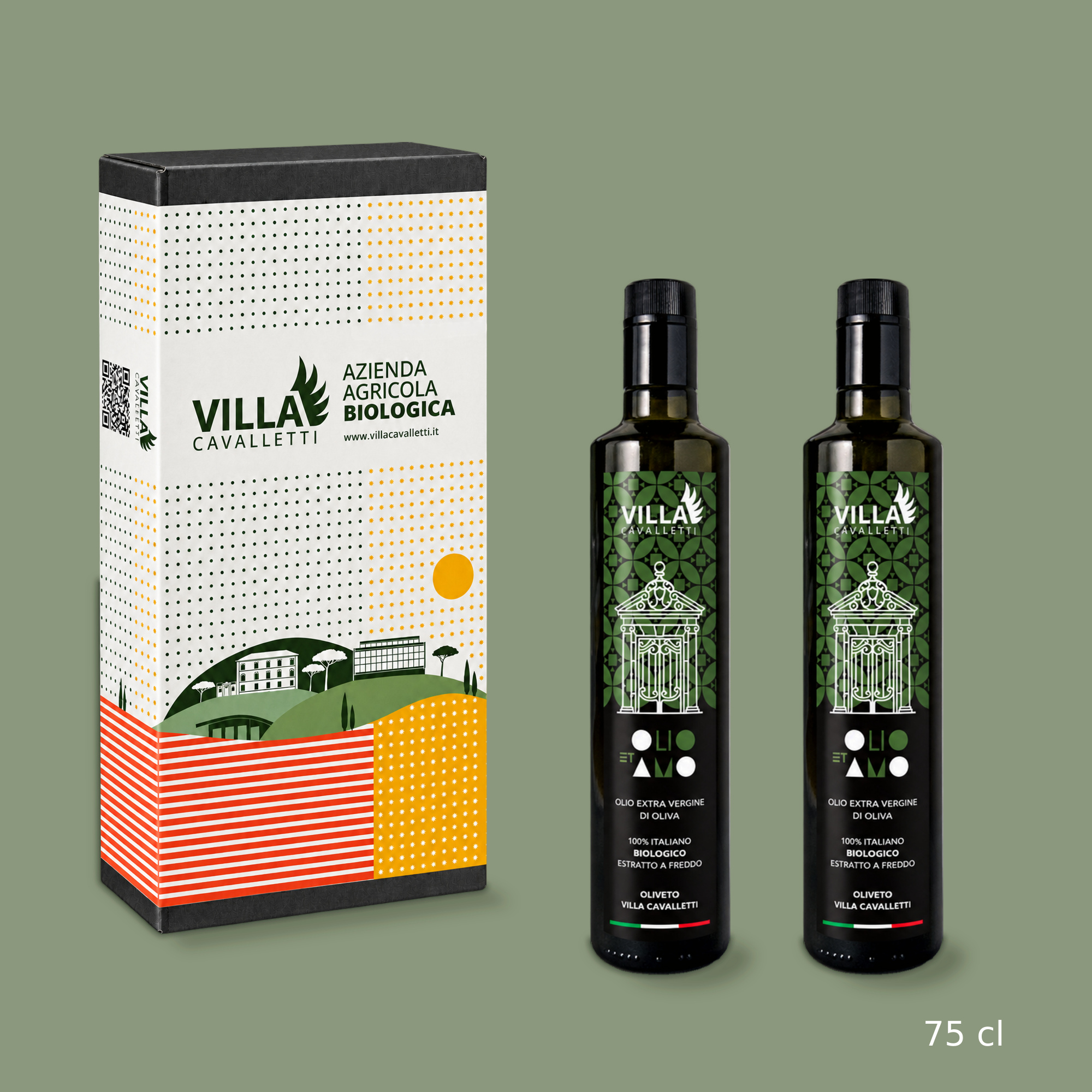 DOPPIO OLIO ET AMO 75 cl OLIVETO VILLA CAVALLETTI ed. PAESAGGI
