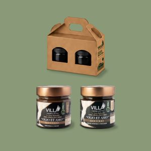 DUE CREME SPALMABILI Nocciolio + Cioccolio