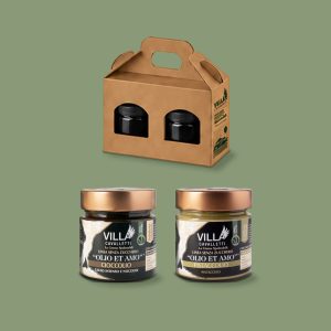 DUE CREME SPALMABILI Cioccolio + Pistaccolio
